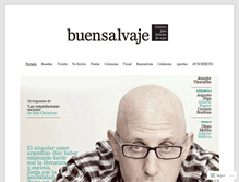 Tablet Screenshot of buensalvaje.com